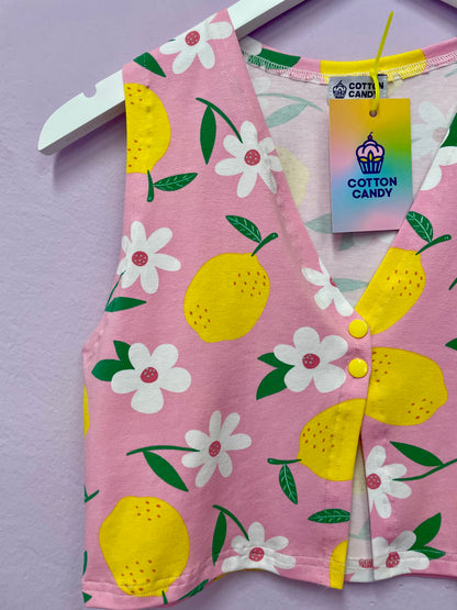 The *lemon soda* mini vest