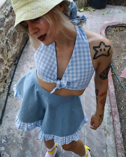 The *denim baby* two-piece