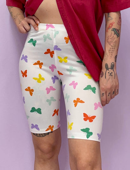 Butterfly biker shorts