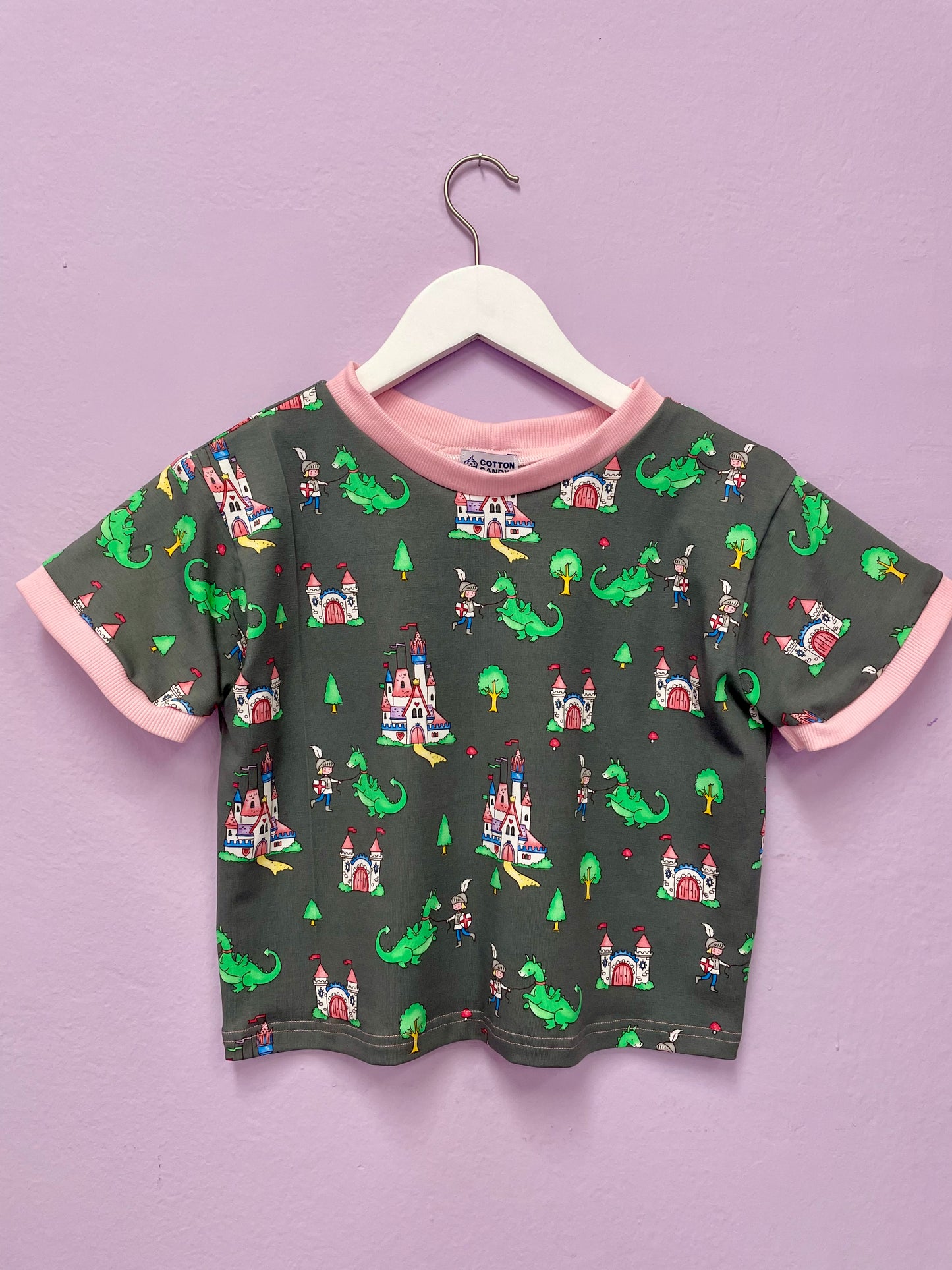 The *tiny kingdom* baby tee