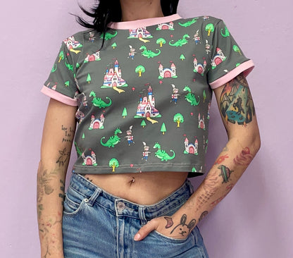 The *tiny kingdom* baby tee