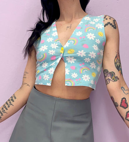 The *berry fizz* mini vest