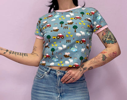 The *tiny farm* baby tee