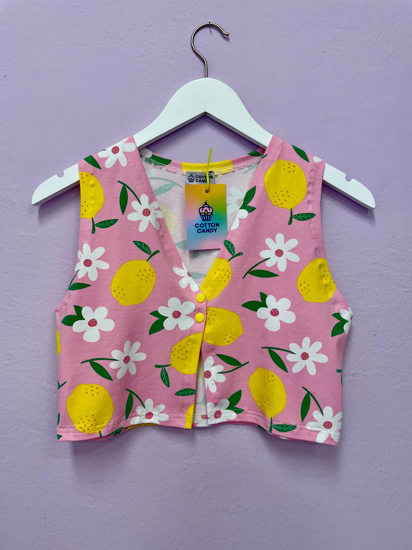The *lemon soda* mini vest