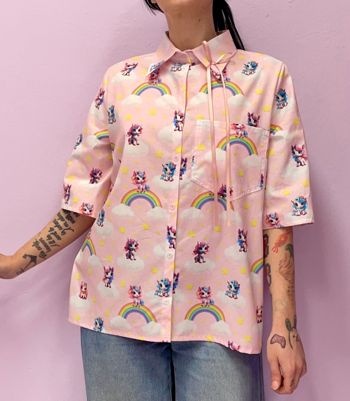 The *rainbow wishes* shirt