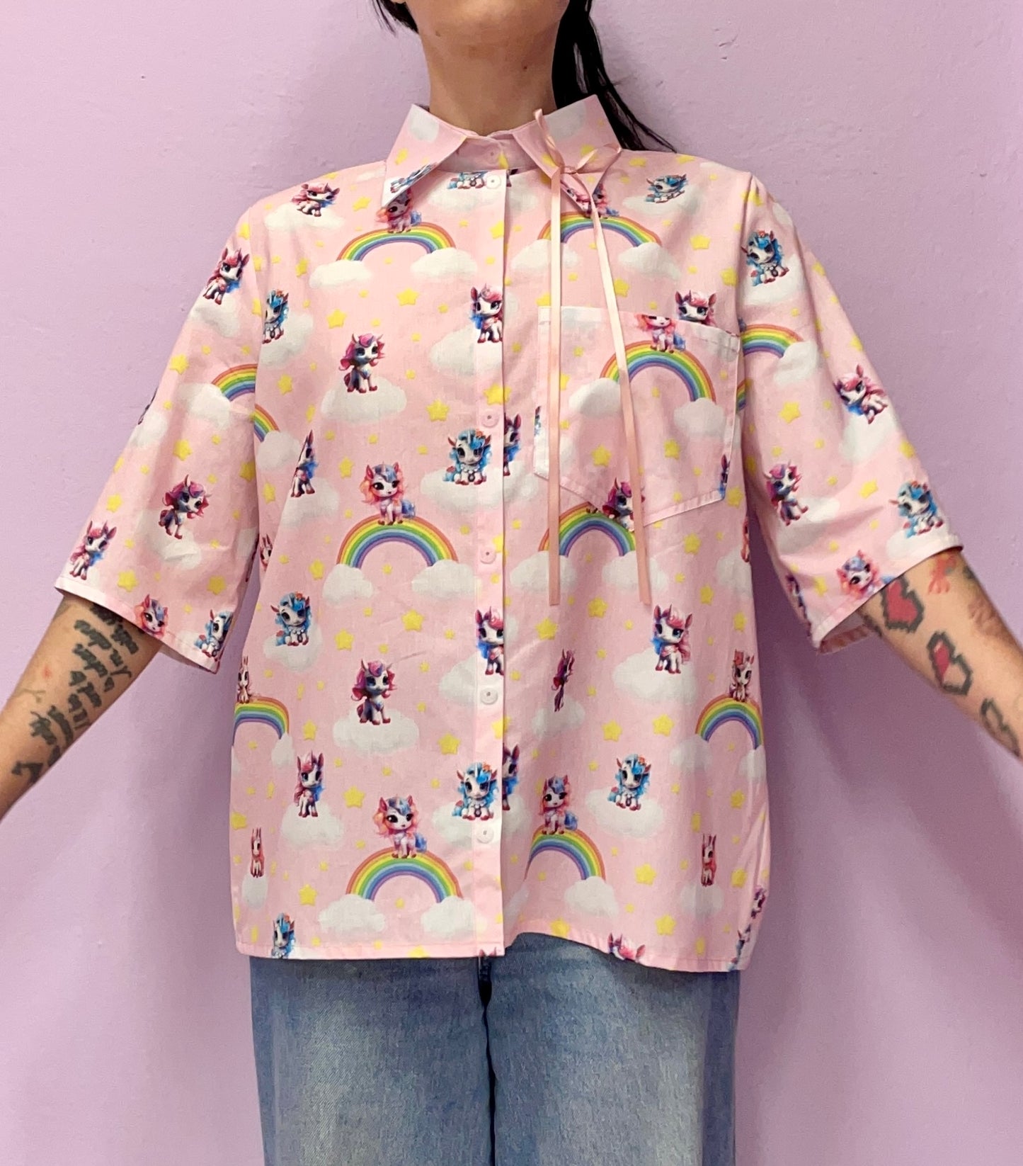 The *rainbow wishes* shirt