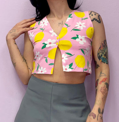 The *lemon soda* mini vest