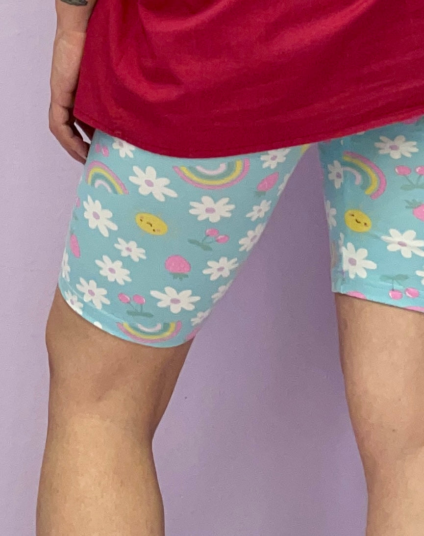 The *berry fizz* biker shorts