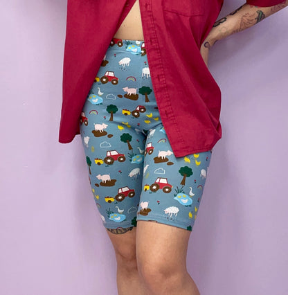 The *tiny farm* biker shorts