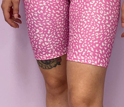The *pink panther* biker shorts