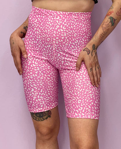 The *pink panther* biker shorts
