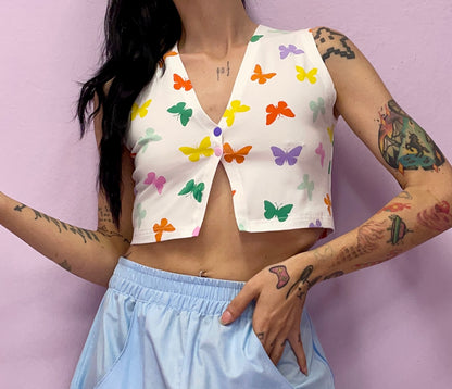Butterflies mini vest