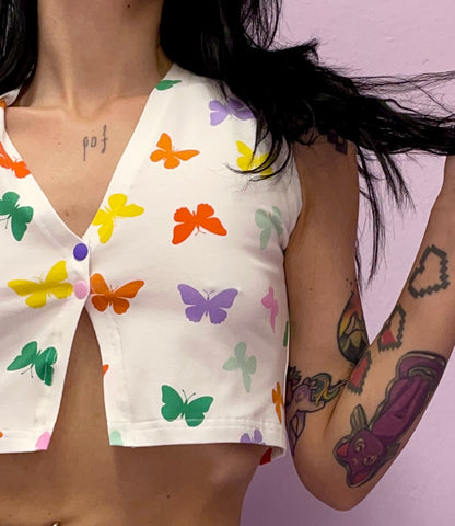 Butterflies mini vest