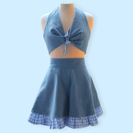 The *denim baby* two-piece