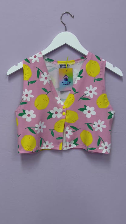 The *lemon soda* mini vest