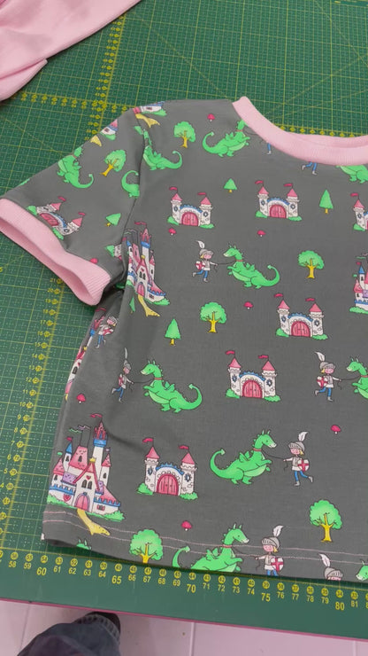 The *tiny kingdom* baby tee