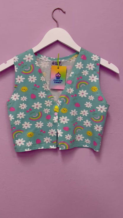 The *berry fizz* mini vest