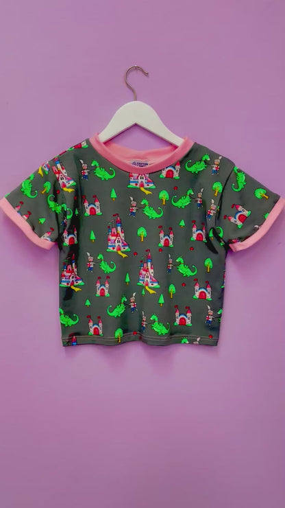 The *tiny kingdom* baby tee